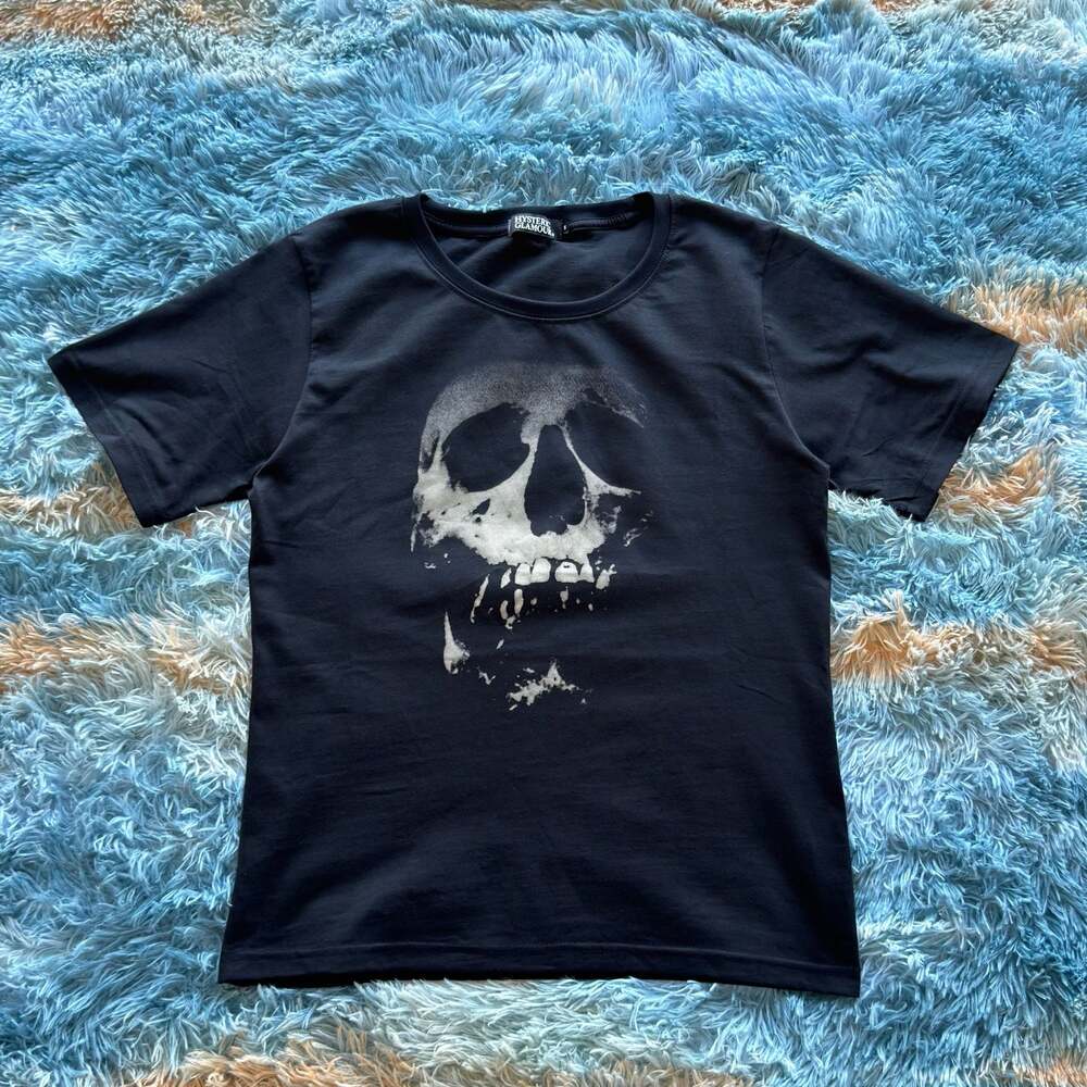 Hysteric Glamour Skull Strawberry T-Shirt